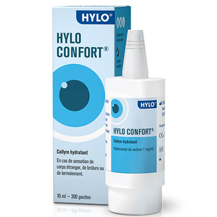 Hylo Confort Moisturizing eye drops 10 ml