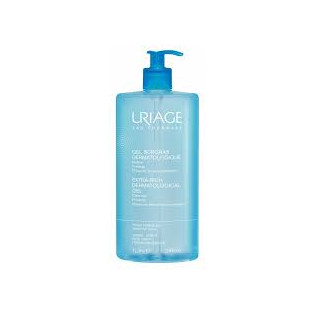URIAGE Surgras Liquide Dermatologique - Gel Nettoyant Moussant sans savon Visage & Corps flacon 1L