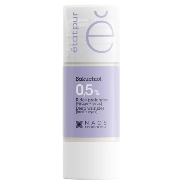 Etat Pur Actif Pur Bakuchiol 05 Rides profondes visage yeux 15 ml 3760201234990