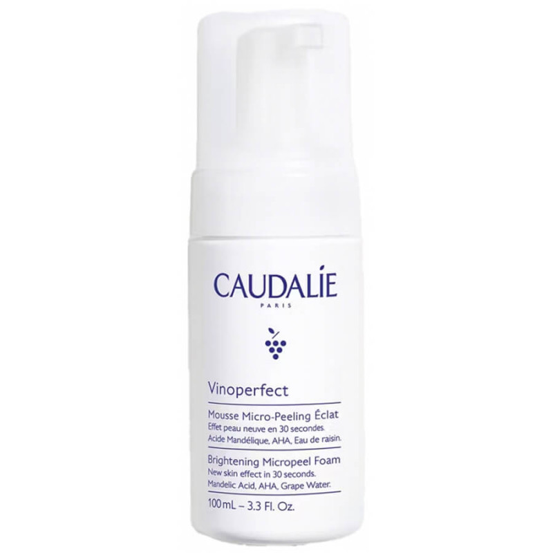 Caudalie Vinoperfect Mousse Micro-Peeling Éclat 100 ml 3522930004318 Caudalie Vinoperfect Mousse Micro-Peeling Éclat 100 ml 3522930004318