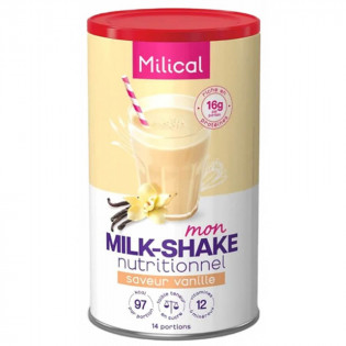 Milical Mon Milk-Shake Nutritionnel Vanille 420 gr 3770008157736