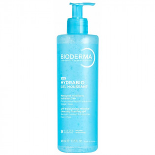 Bioderma Hydrabio Gel Moussant Nettoyant Micellaire Hydratant 24H 400 ml 3701129814390