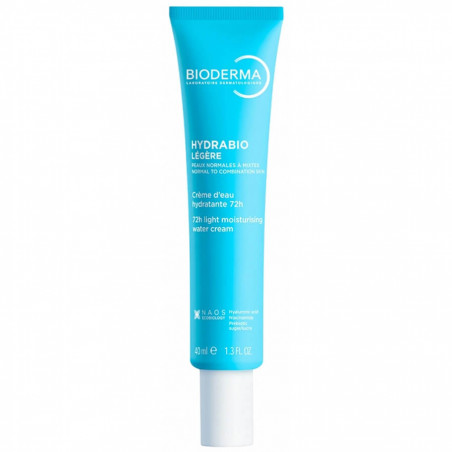 Bioderma Hydrabio Crème d'Eau Hydratante Légère 72H 40 ml 3701129814307