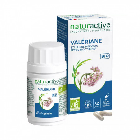 Naturactive Valériane BIO 60 gélules 3665606001478