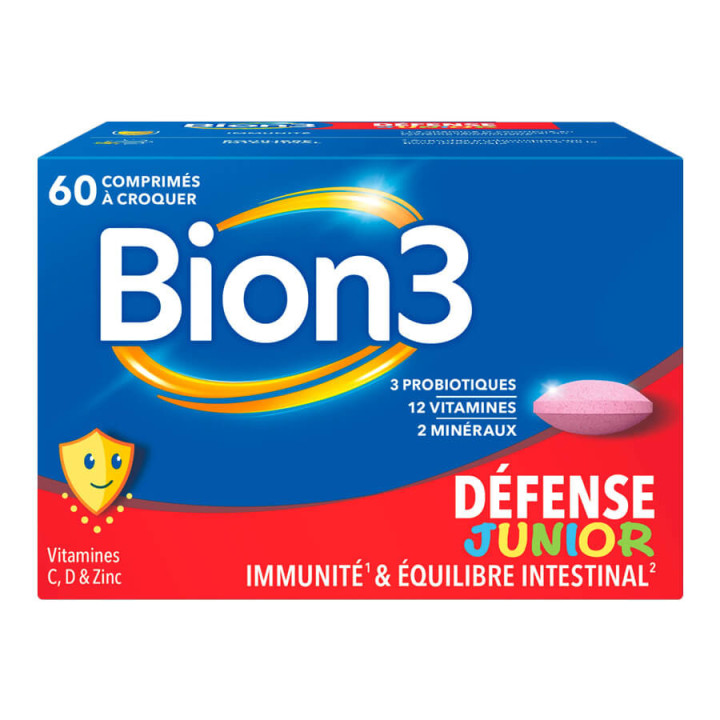 Bion3 Défense Junior 60 Comprimés à Croquer 3401548306611