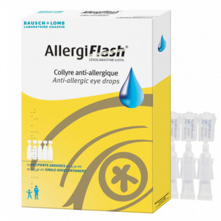 Allergiflash 0.05% Eye drops 10 unidoses of 3ml
