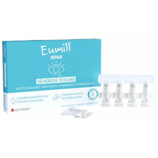Eumill Repair Sécheresse Oculaire 10 Unidoses of 0.5 ml