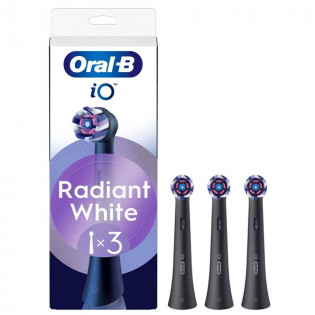 Brossettes dentaire Oral-B iO Radiant White Noire X3 8700216457118