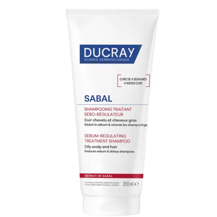 Ducray Sabal Sebum Reducing Shampoo 200 ml