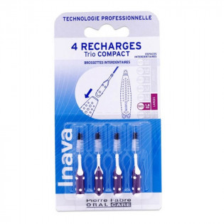 Inava Refills Trio Compact 4 Brushes 5 1.8mm