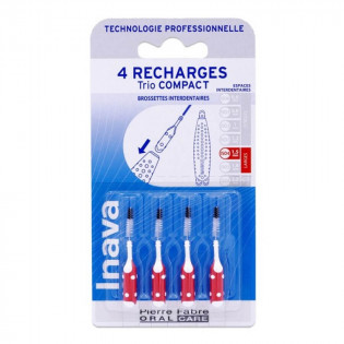Inava Refills Trio Compact 4 Brushes 4 1.5mm