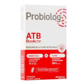 Probiolog ATB DuoActif 10 gélules 3701427900696