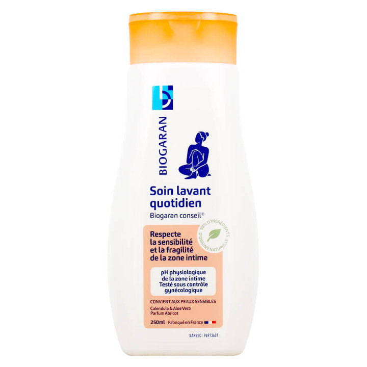 Biogaran Soin Lavant Intime Quotidien 250 ml 3614770001043