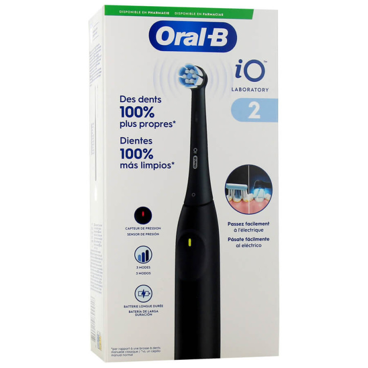 Oral-B Brosse à dents électrique iO 2 Noire 8700216899918