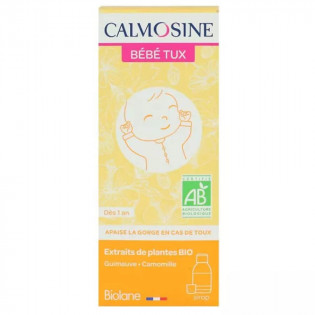 Calmosine Bébé Tux organic cough syrup 100ml
