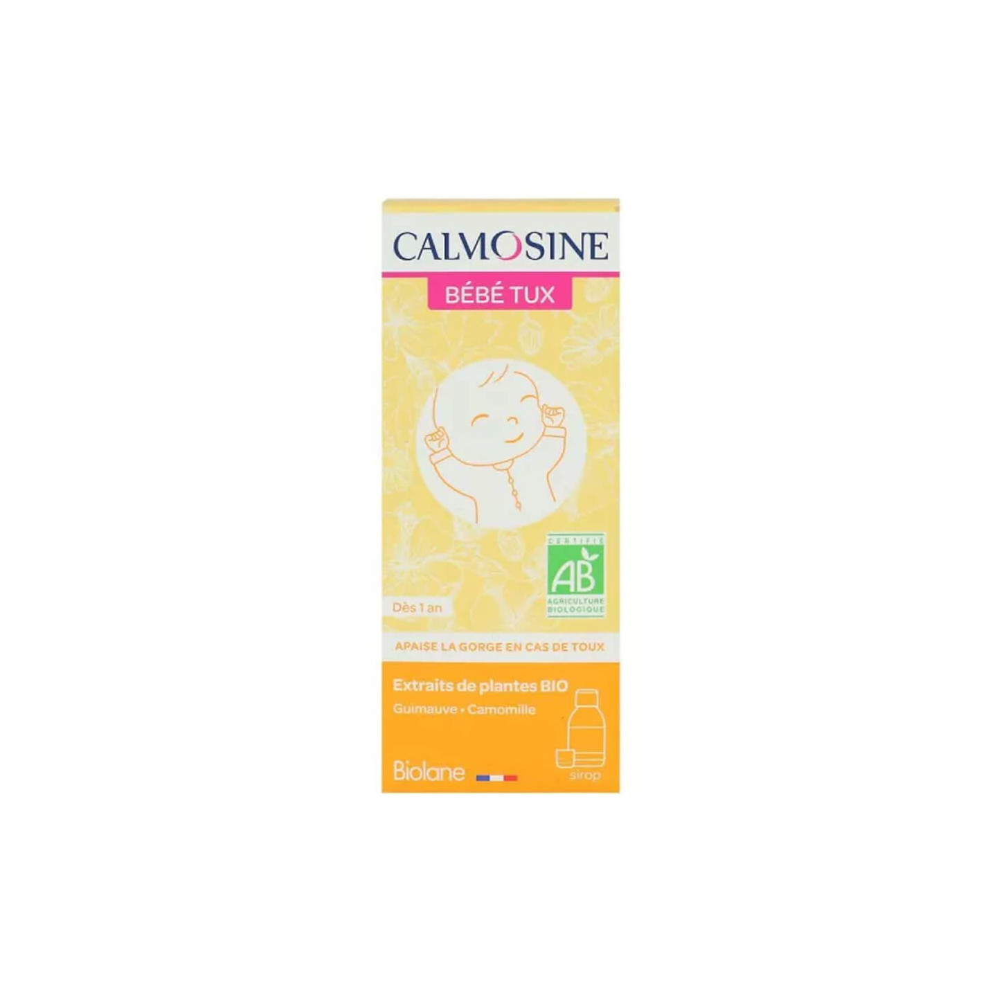Calmosine Bébé Tux organic cough syrup 100ml