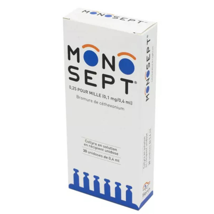 Monosept 0.025% Eye drops 30 single doses