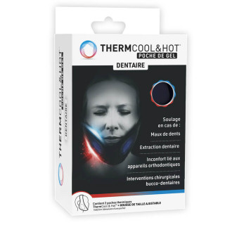 Thermcool Dentaire Poche de Gel pour Douleurs Dentaires 2 Unités 3614790001306