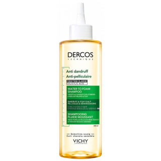Vichy Dercos Shampoing Fluide Moussant Anti-Pelliculaire Cheveux Bouclés Crépus 200 ml 3337875906760