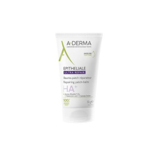 A-DERMA Epitheliale Ultra Repair HA+ Baume-Patch Réparateur Bio 50 gr