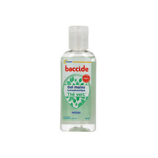 Baccide Gel Main Sans rinçage parfum Thé vert  30 ml