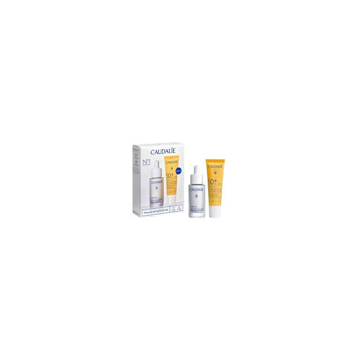 Caudalie Vinoperfect Sérum 30ml + Crème solaire SPF 50 tube 25ml OFFERT