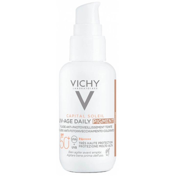 Vichy Capital Soleil UV-Age Daily Pigment Fluide Anti-Photovieillissement Teinté SPF50+ 40 ml 3337875915885