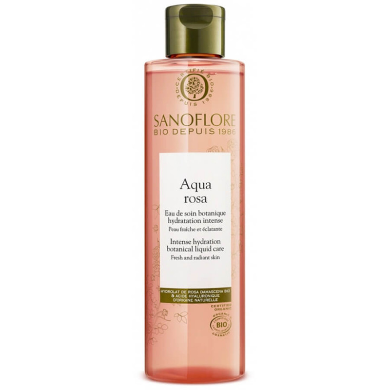 Sanoflore Aqua Rosa Eau de Soin Botanique Hydratation Intense Bio 200 ml 3337873401885