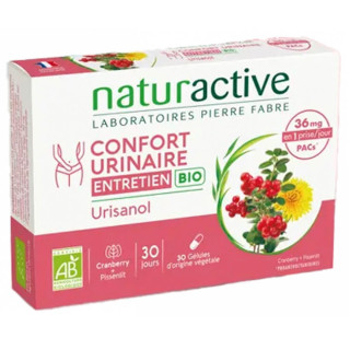 Naturactive Urisanol Urinary Comfort Entretien Bio 30 Capsules