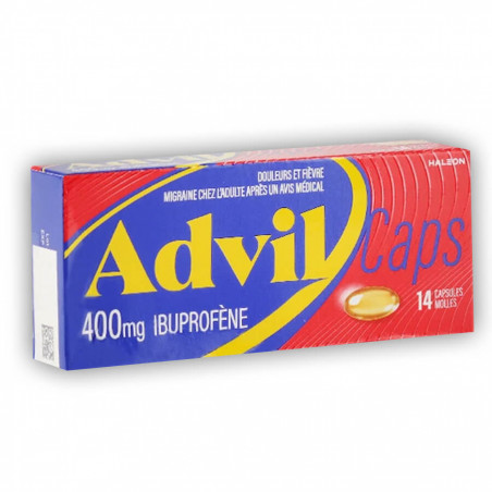 Advil Caps 400 mg 14 capsules 3400938286625