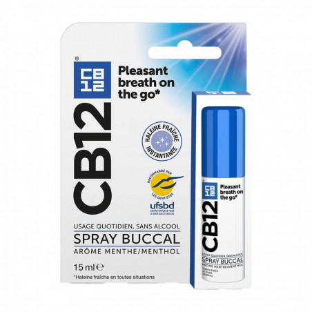 CB12 Spray Menthe Sans alcool 15 ml 3700343900292