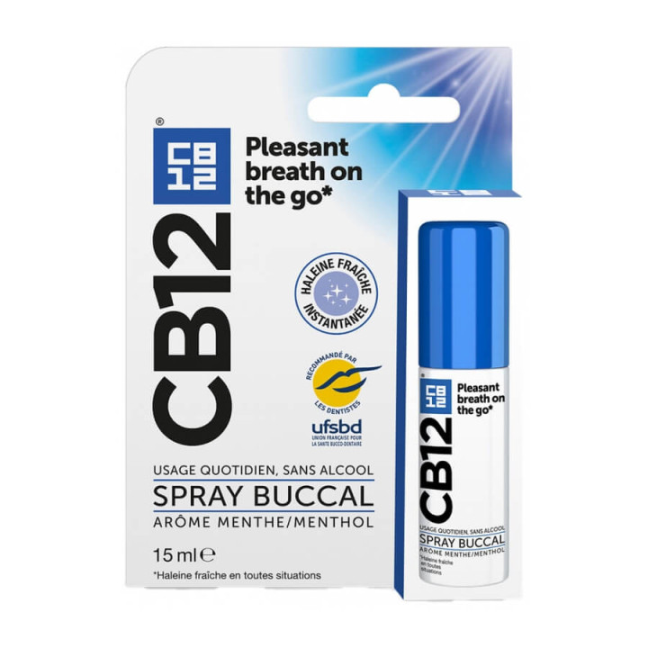 CB12 Spray Menthe Sans alcool 15 ml 3700343900292