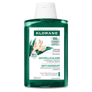 Klorane Anti-dandruff treatment and rebalancing shampoo 200 ml