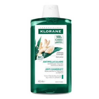 Klorane Shampoing Antipelliculaire au Galanga 400 ml 3282770400311