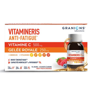 Granions Vitamineris Anti-fatigue 10 shots 3760155219081