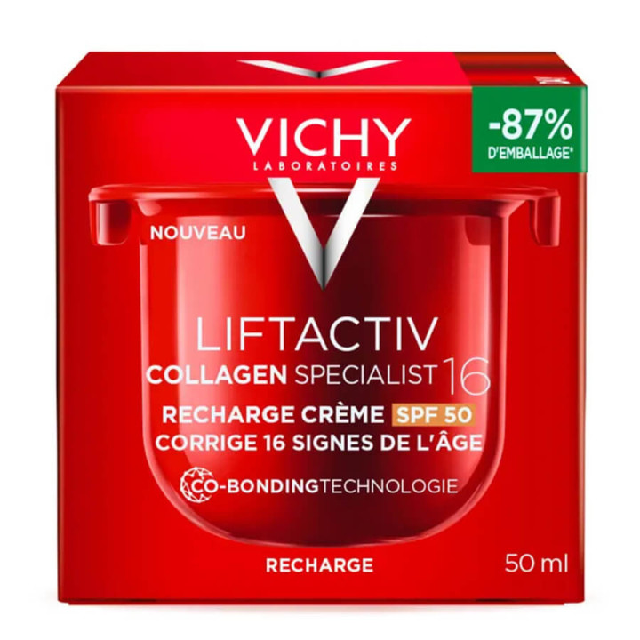Vichy LiftActiv Collagen Specialist 16 Recharge Crème SPF50 Anti-Wrinkle Collagen 50 ml
