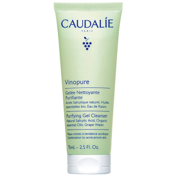 Caudalie Vinopure Organic Purifying Cleansing Gel 75 ml