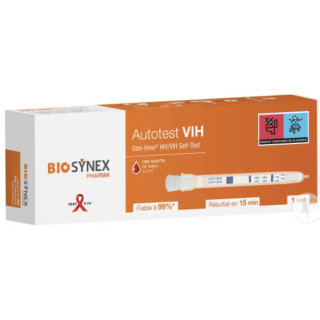 Biosynex Exacto Autotest de Dépistage VIH 1 Unité 3532678607610