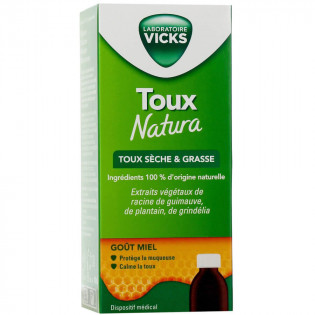 Vicks Toux Natura Sirop Adulte 140 ml 8700216864350
