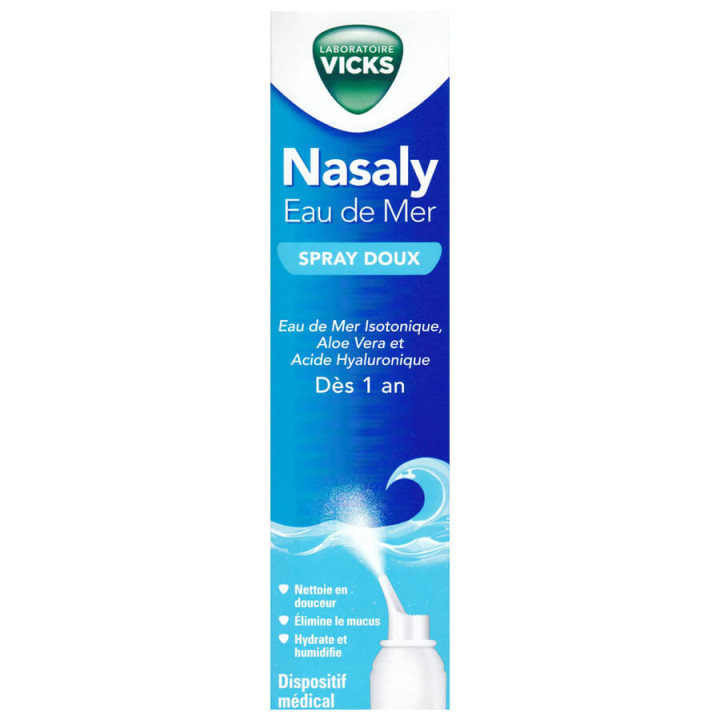 Nasaly Eau de Mer Spray Doux 120 ml 8700216909341