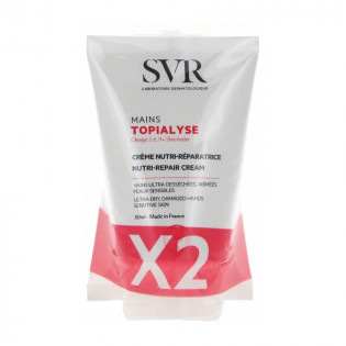 SVR Topialyse Crème Nutri-Réparatrice Mains Lot de 2 x 50 ml 3401525862864