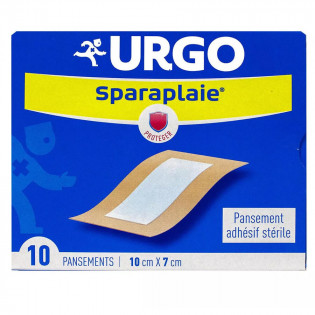Urgo Sparaplaie 10 dressings 10 cm x 7 cm