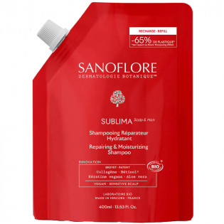 Sanoflore Sublima Moisturizing Repair Shampoo refill 400 ml