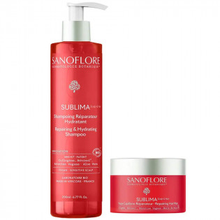 Sanoflore Sublima Shampoing Réparateur Hydratant 200 ml et Masque Offert 30ml 3701673205156