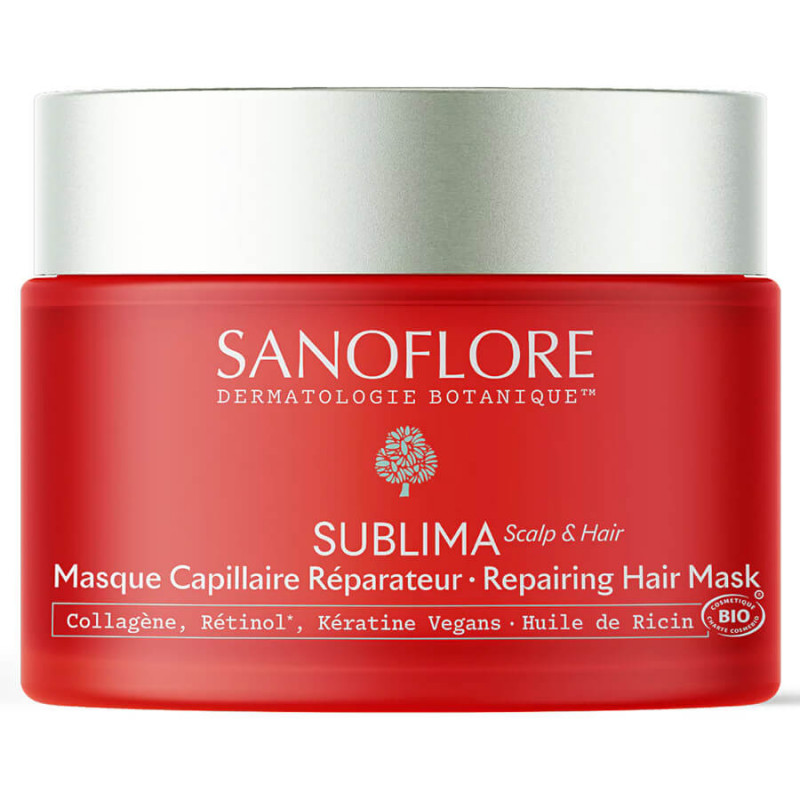 Sanoflore Sublima Masque Capillaire Réparateur Bio 200 ml 3701673201639