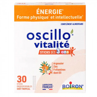 Boiron Oscillo Vitalité Enfant 30 sticks3352712011612
