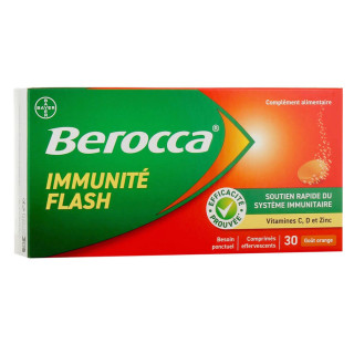 Berocca Immunité Flash 30 comprimés effervescents 3534510001129