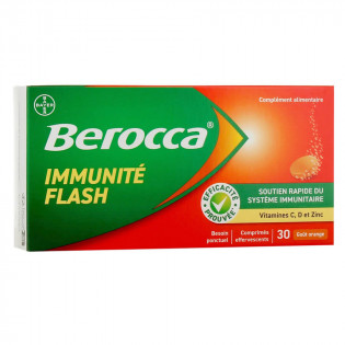 Berocca Immunité Flash 30 comprimés effervescents 3534510001129