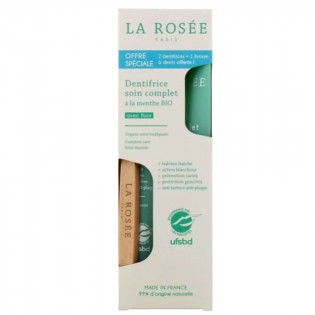 La Rosée Kit 2 dentifrices 75 ml et 1 brosse à dents offerte 3770000717778
