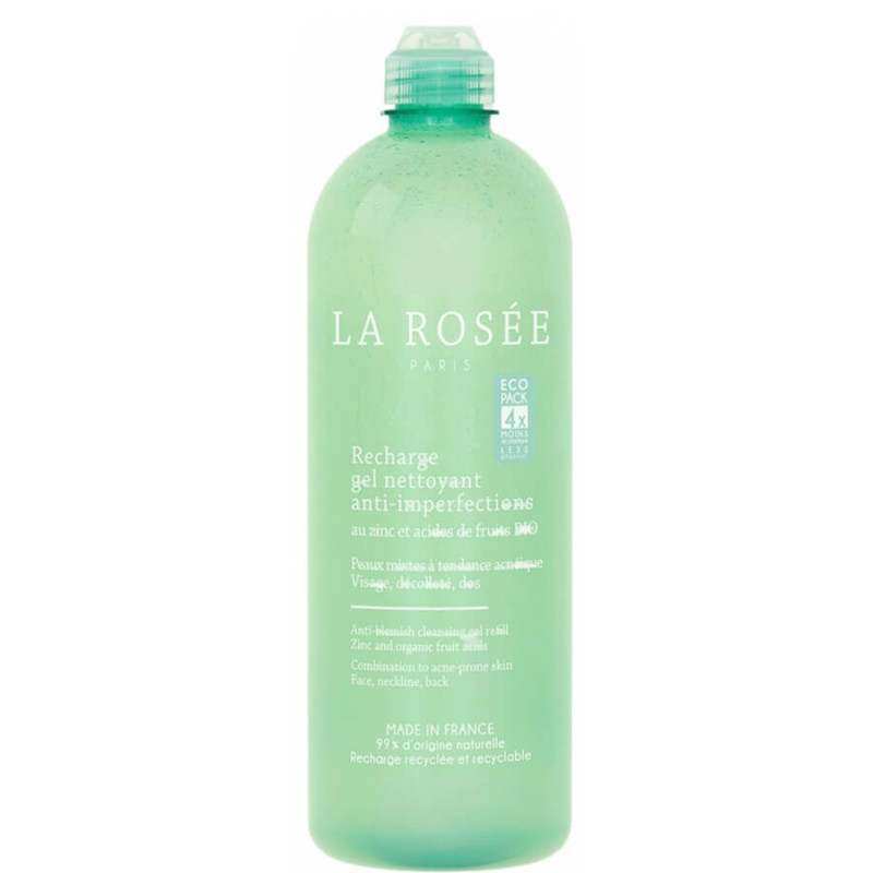 La Rosée Gel Nettoyant Anti-Imperfections RECHARGE 400 ml 3667235000525 La Rosée Gel Nettoyant Anti-Imperfections RECHARGE 400 ml 3667235000525